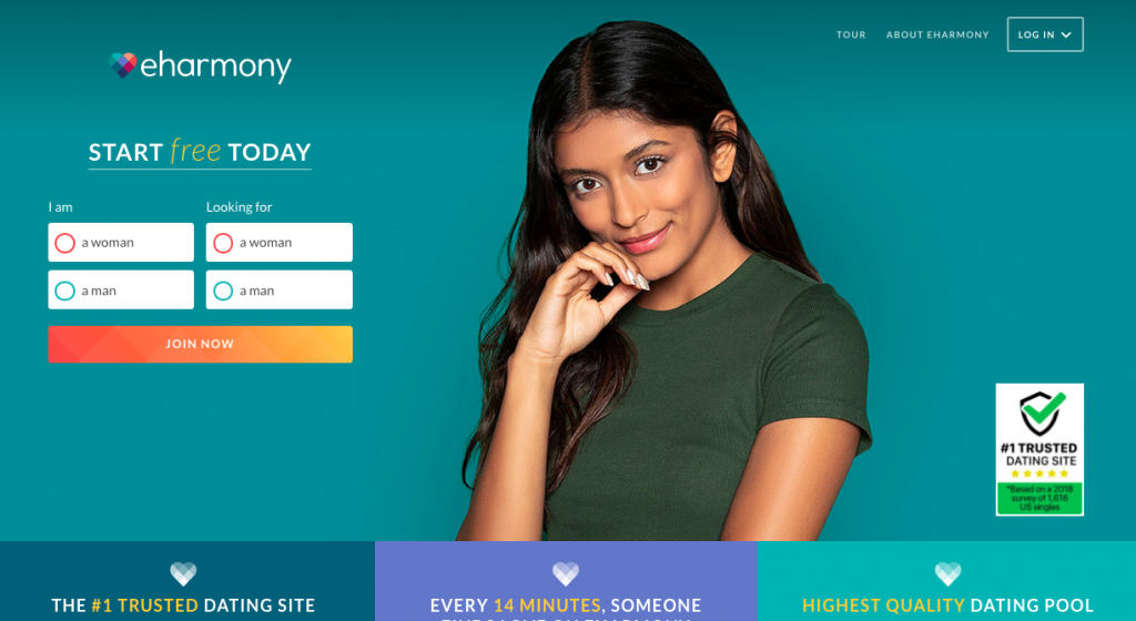 main page EHarmony