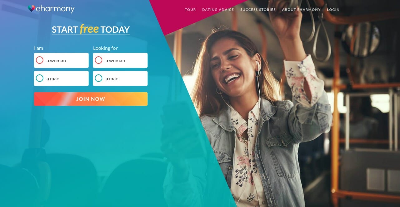 eharmony main page Hispanic